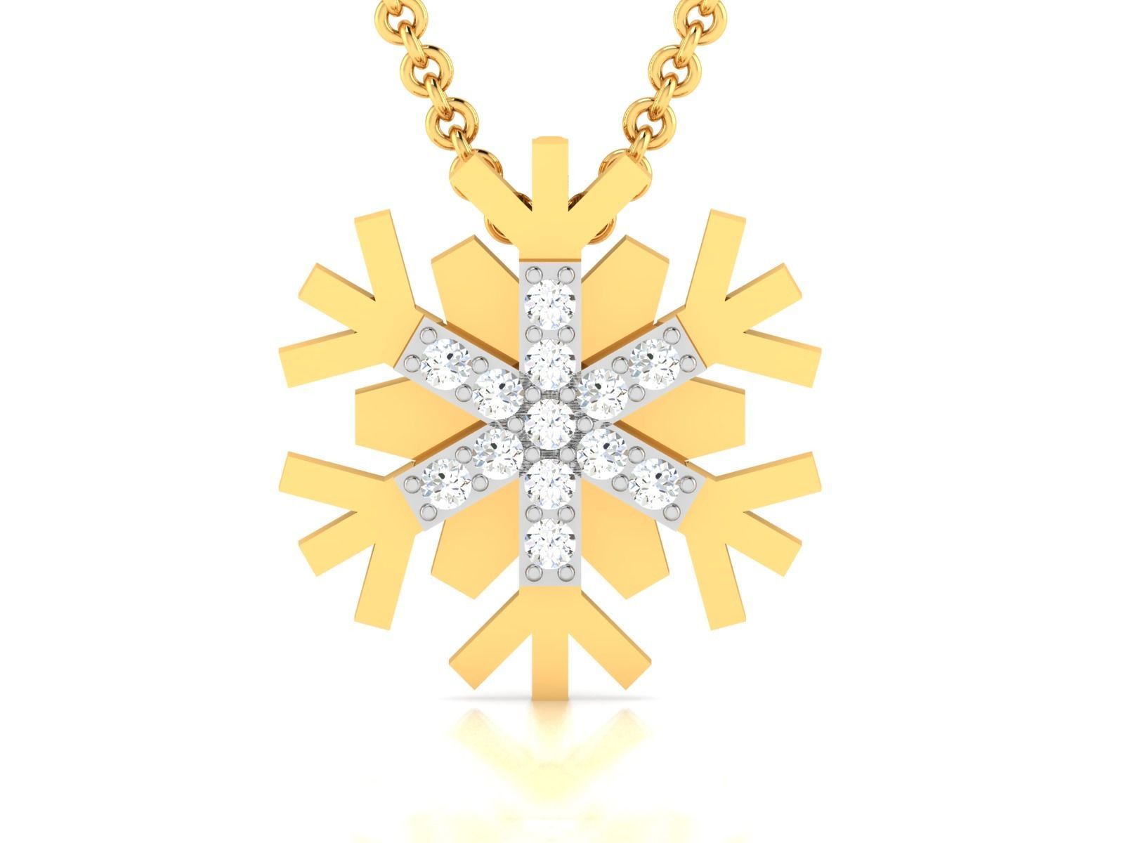 Solitaire Women Pendants 3dm STL OBJ FBX Render Details 3D print model_3