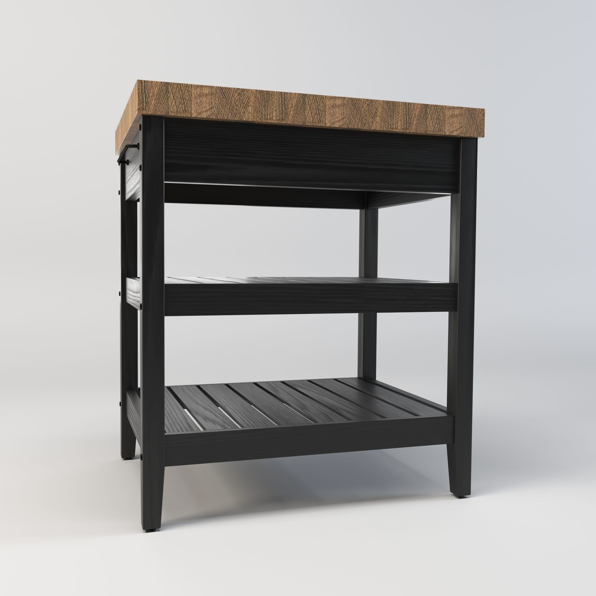 Kitchen table 3D model_4