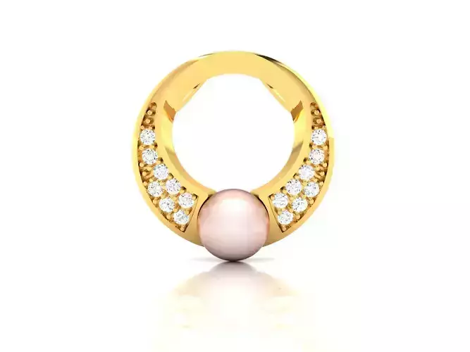 Opal Stone Pendants 3dm STL OBJ FBX Render Details