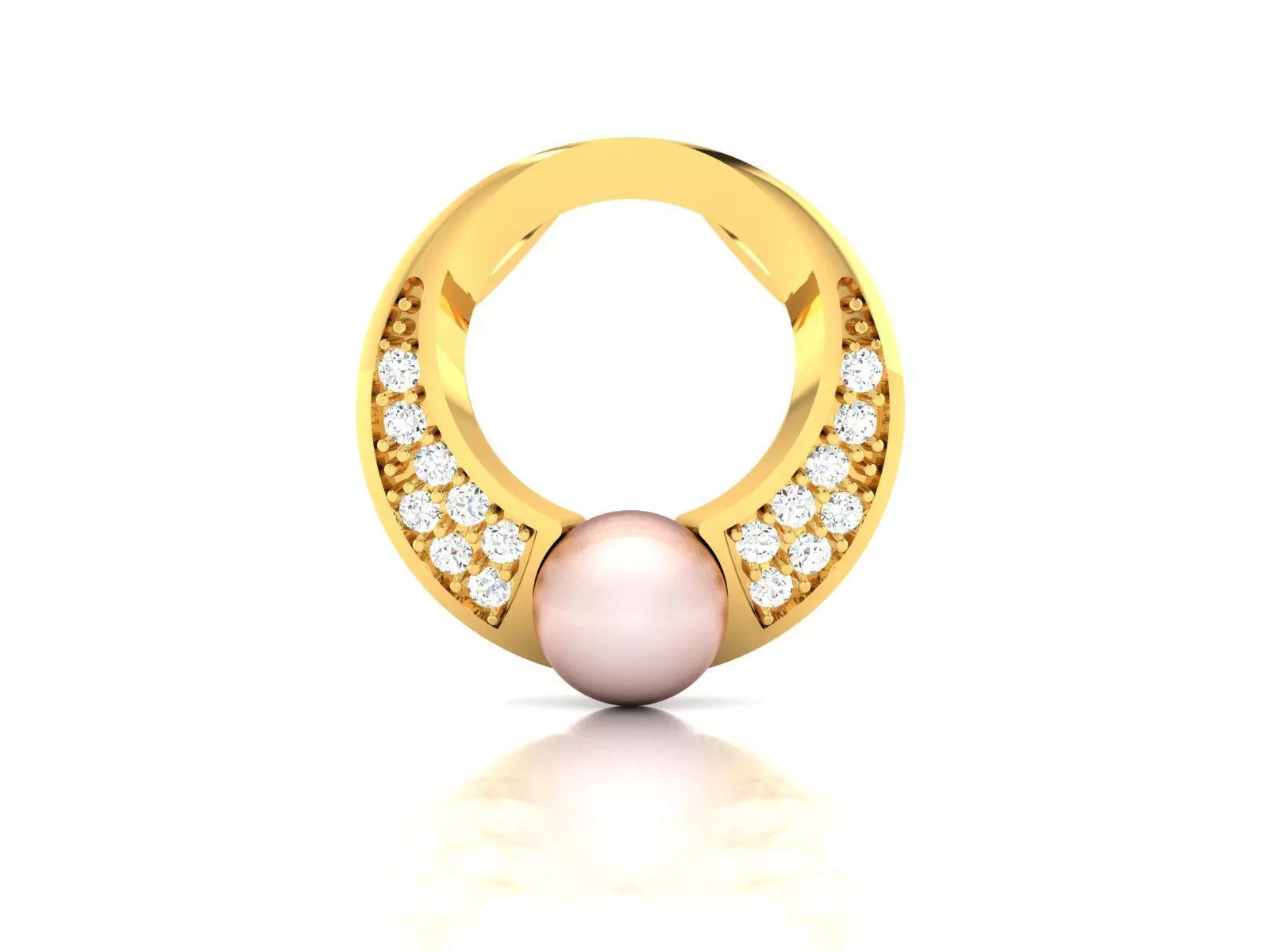 Opal Stone Pendants 3dm STL OBJ FBX Render Details 3D print model_0