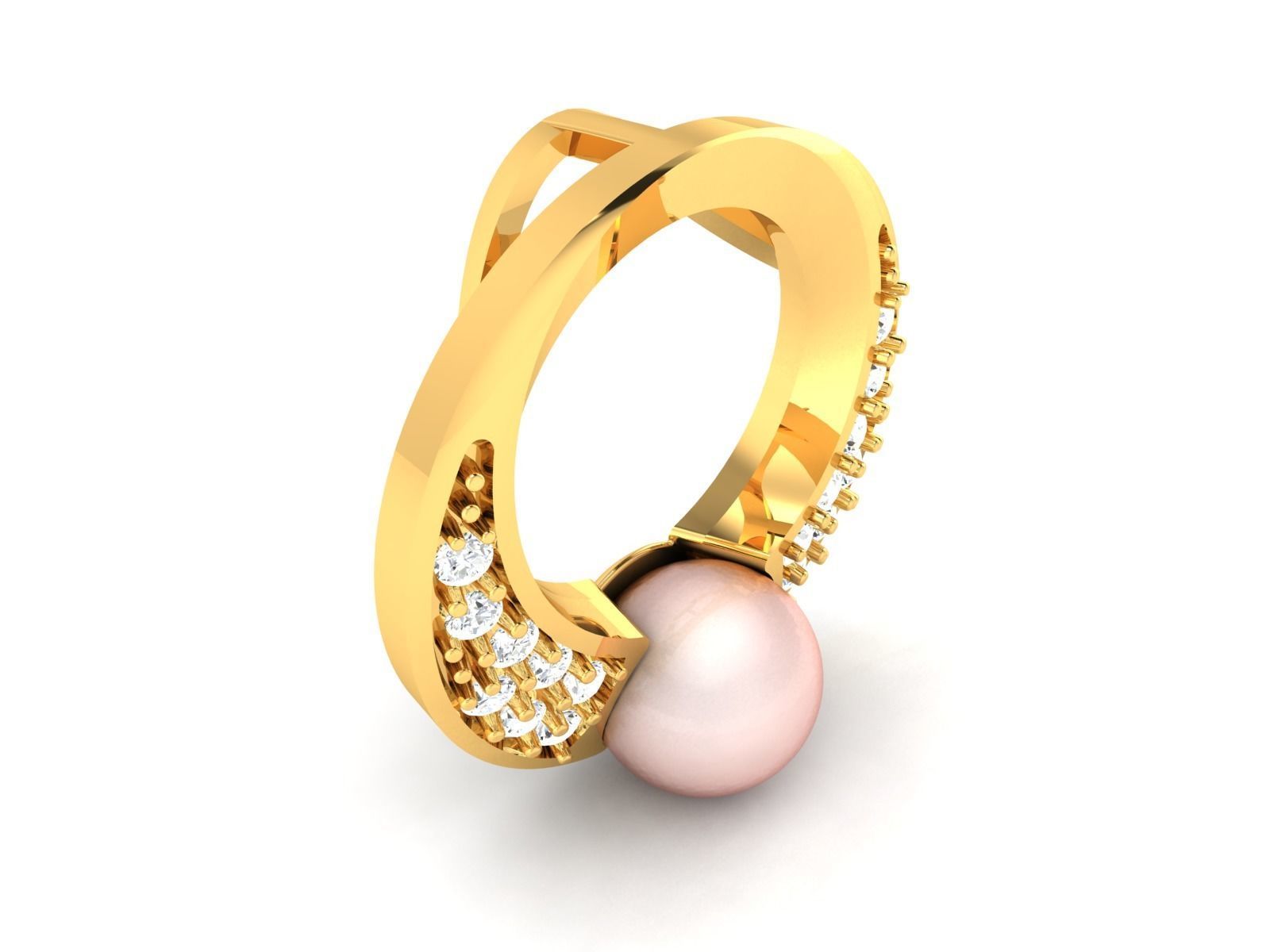 Opal Stone Pendants 3dm STL OBJ FBX Render Details 3D print model_2