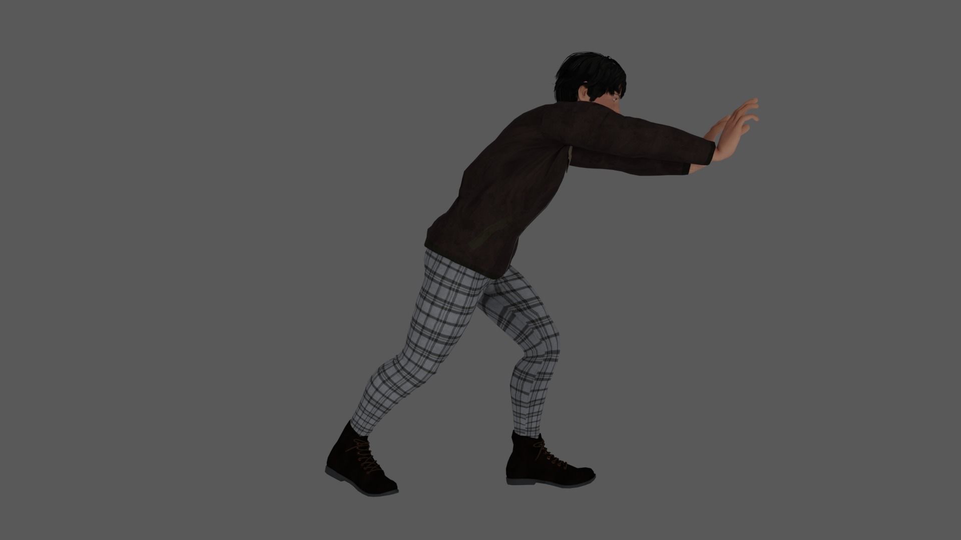 Rigged Male Character 35 3D model_15