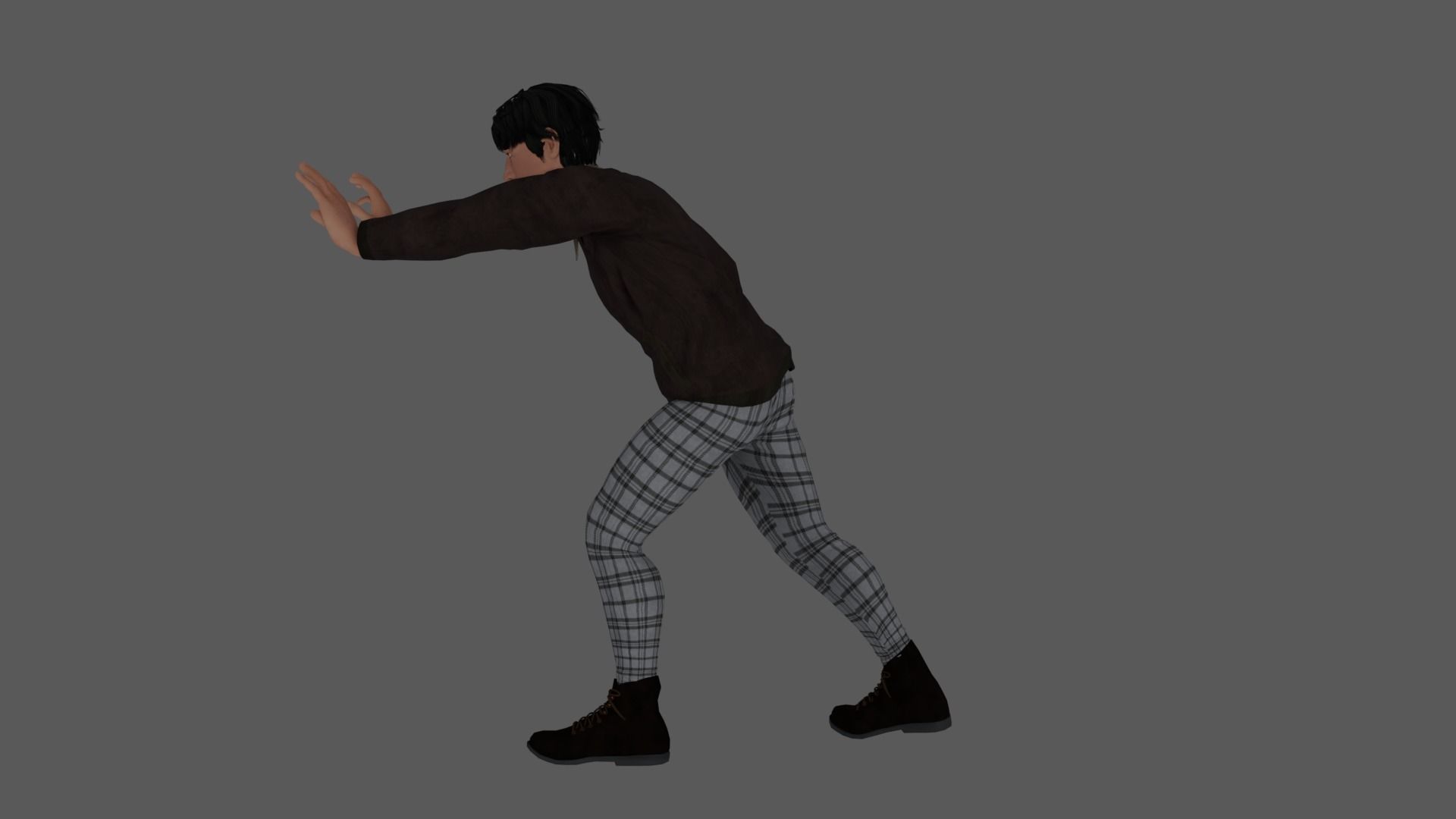 Rigged Male Character 35 3D model_17