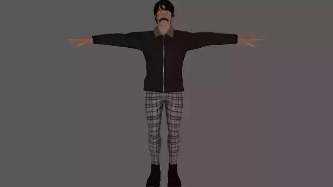 Rigged Male Character 35