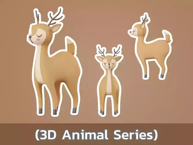  character Cartoon Deer