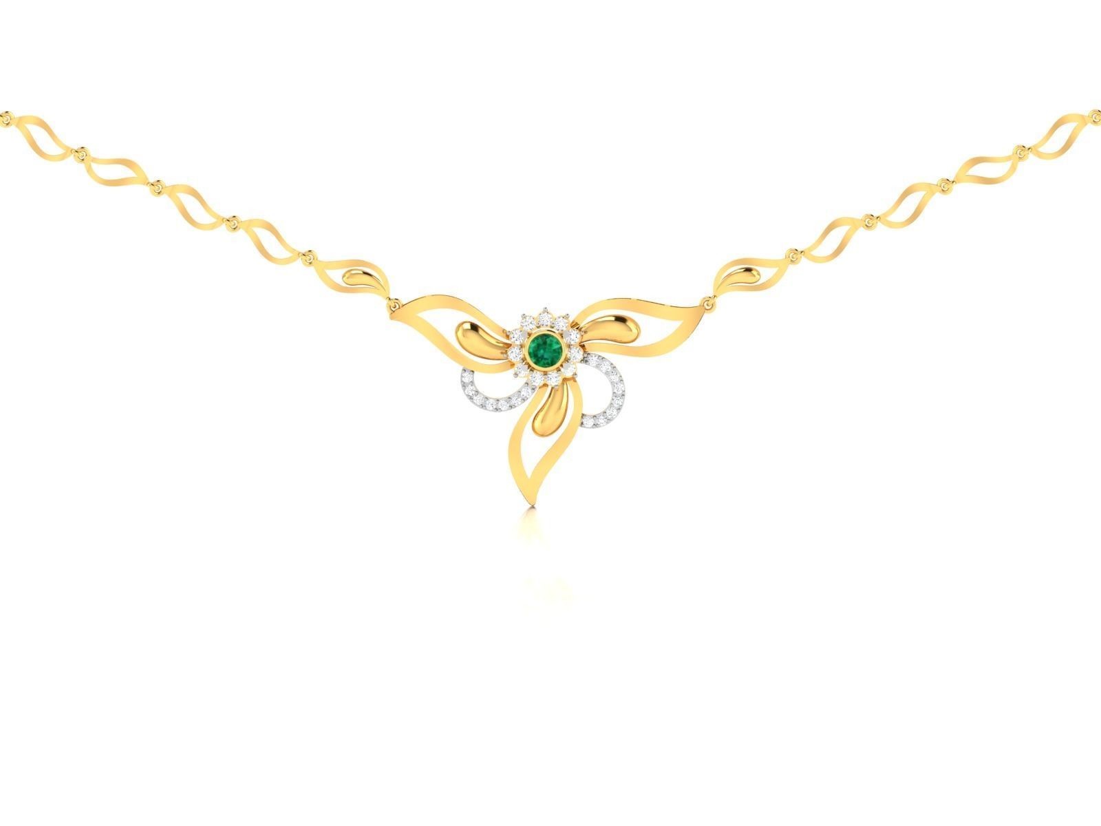 Solitaire Women Pendants 3dm STL OBJ FBX Render Details 3D print model_3