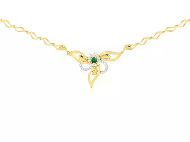 Solitaire Women Pendants 3dm STL OBJ FBX Render Details