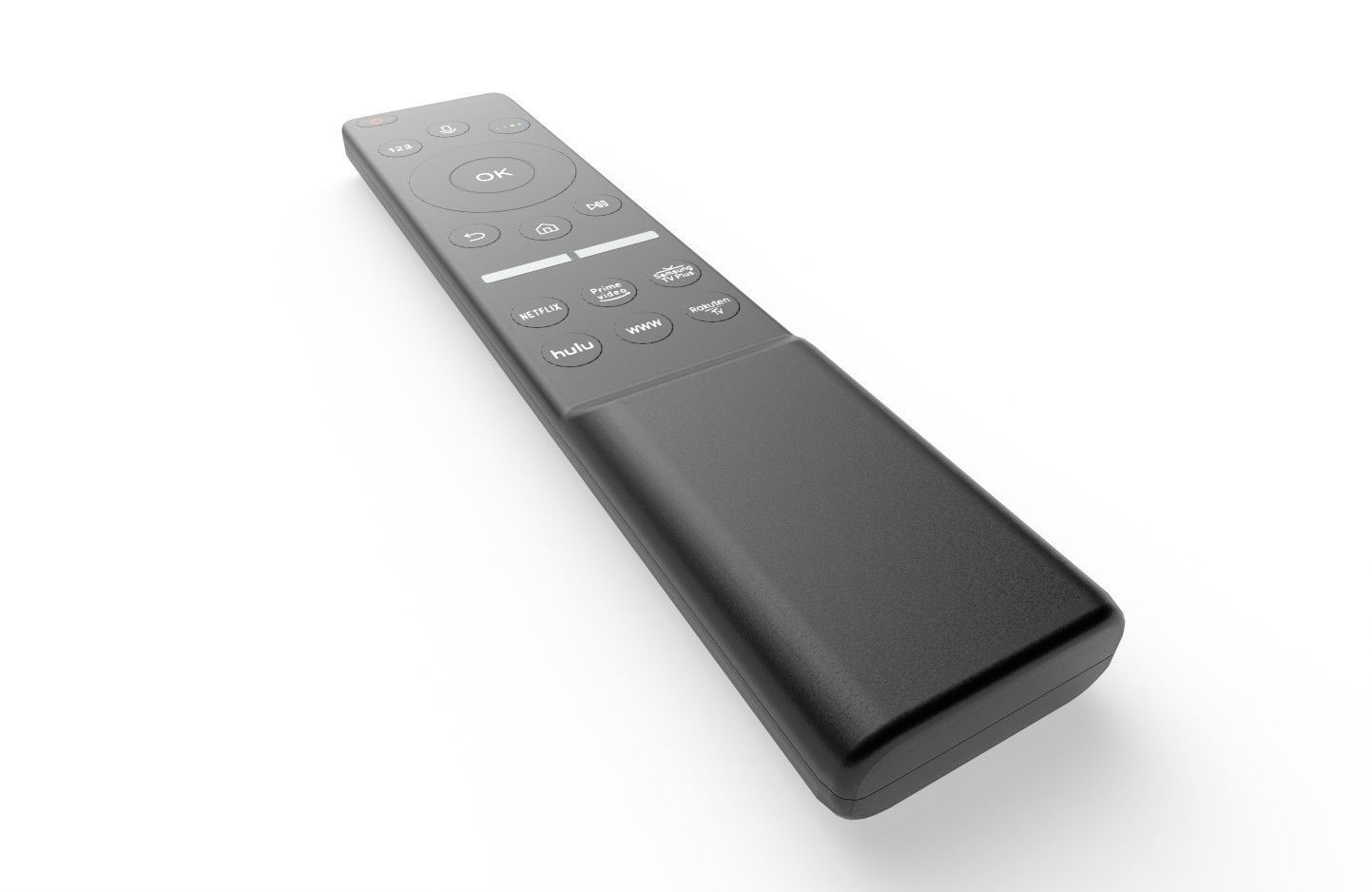 Tv Remote 06 Low-poly 3D model_3