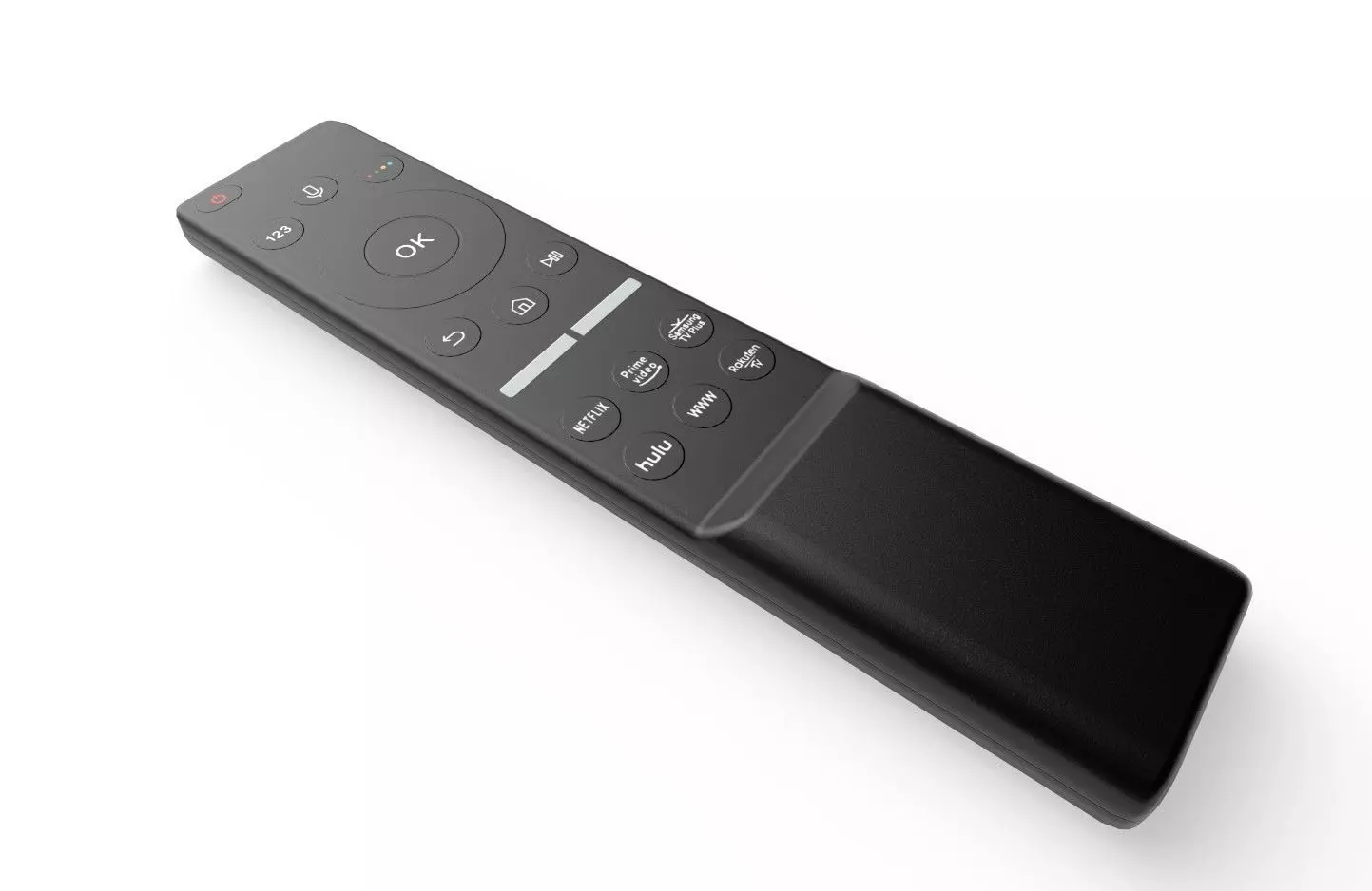 Tv Remote 06 Low-poly 3D model_0
