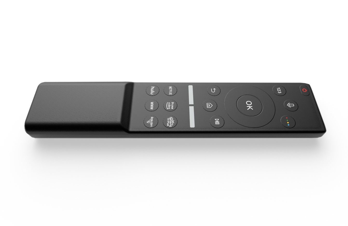 Tv Remote 06 Low-poly 3D model_7