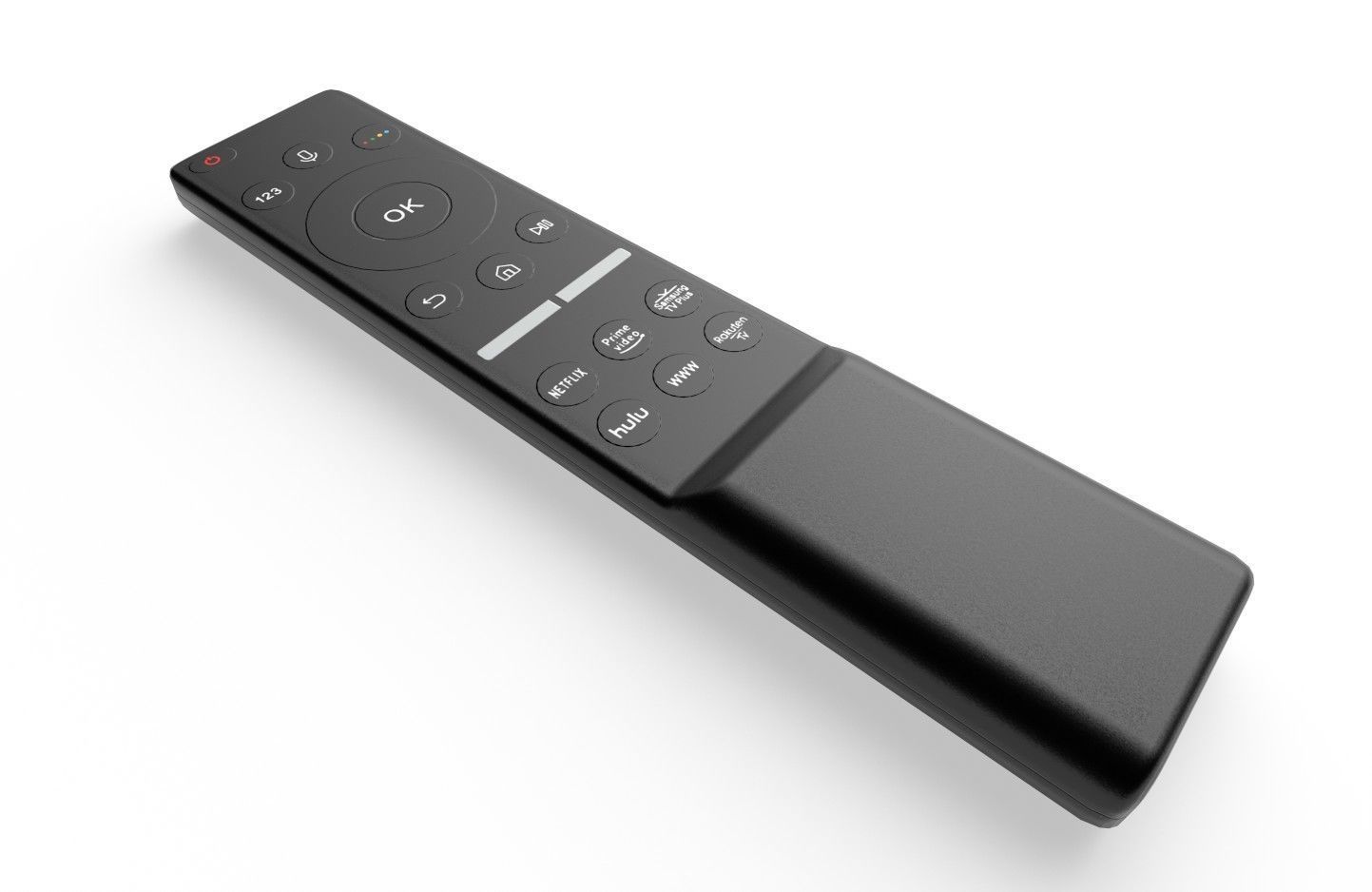 Tv Remote 06 Low-poly 3D model_13