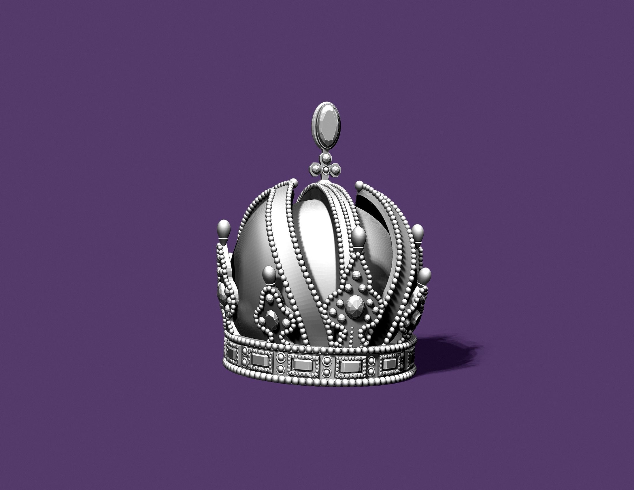 AUSTRIAN CROWN 3D print model_17