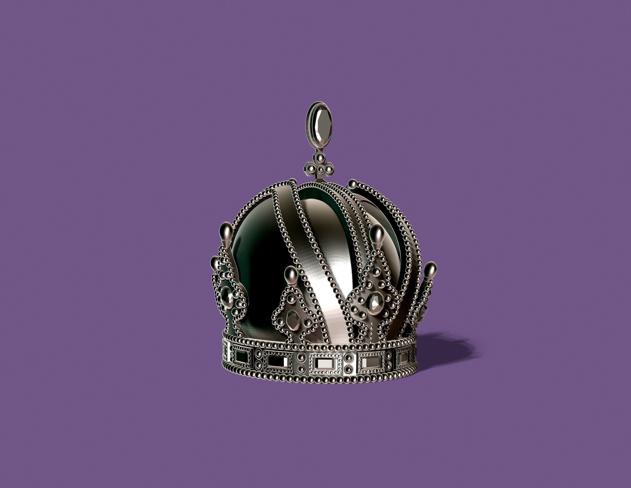AUSTRIAN CROWN 3D print model_11