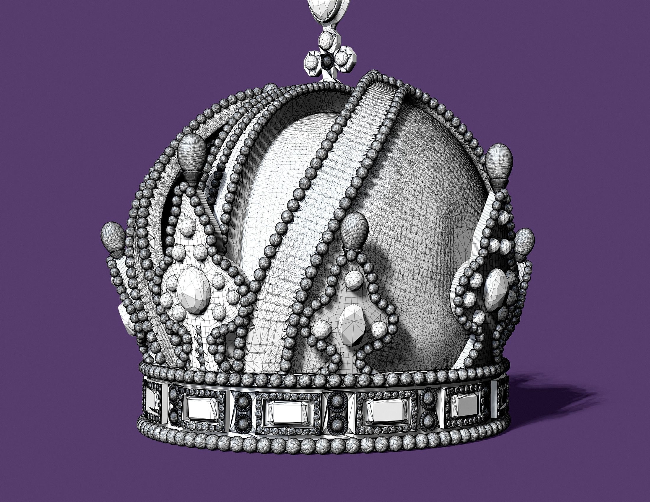 AUSTRIAN CROWN 3D print model_2