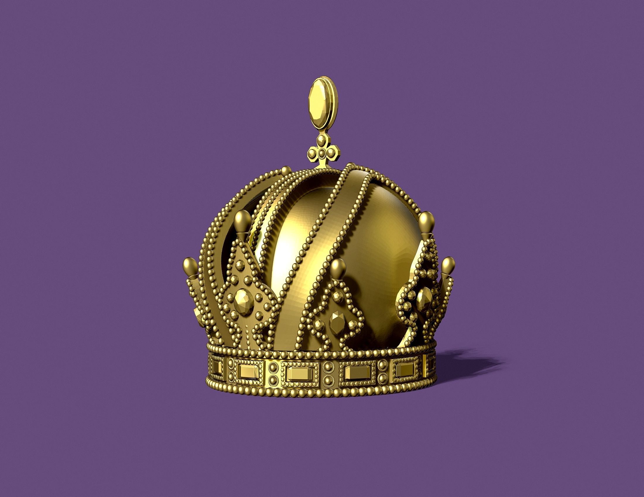 AUSTRIAN CROWN 3D print model_5