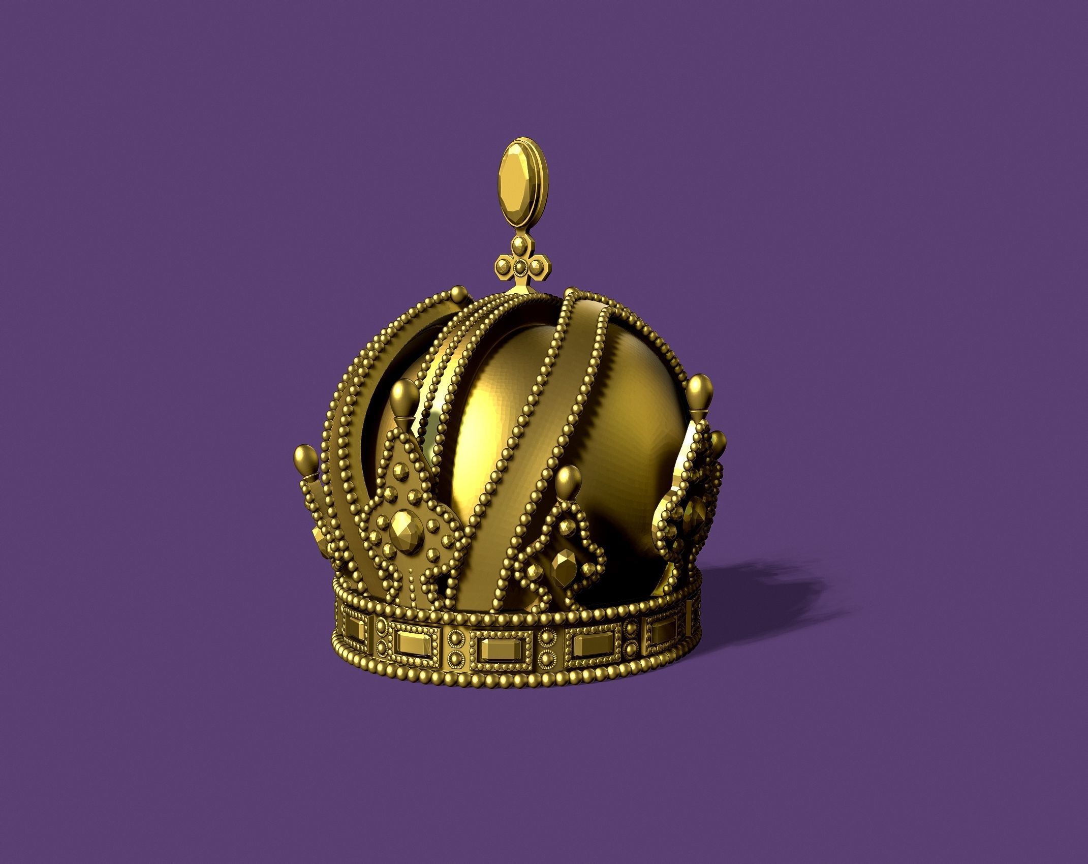 AUSTRIAN CROWN 3D print model_12