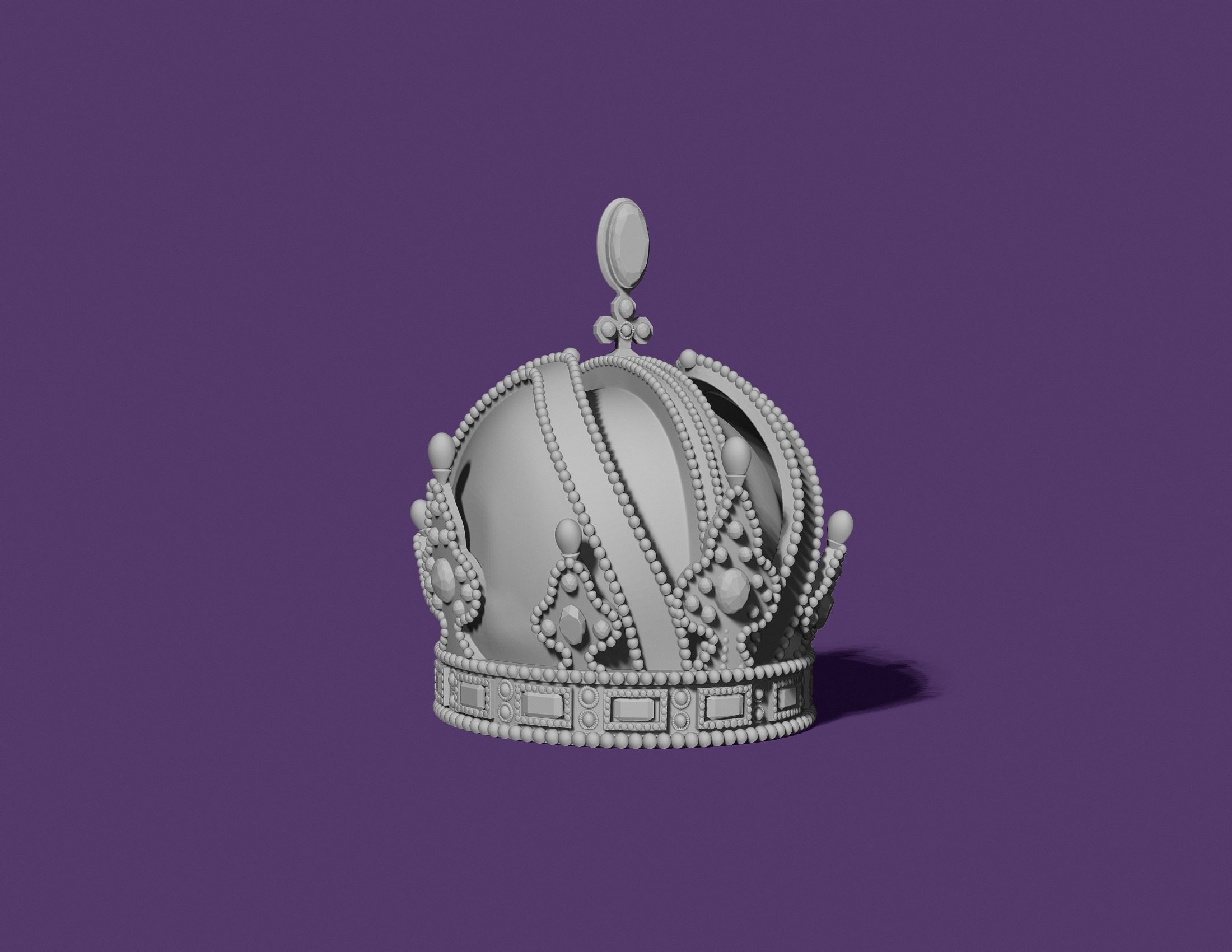 AUSTRIAN CROWN 3D print model_1