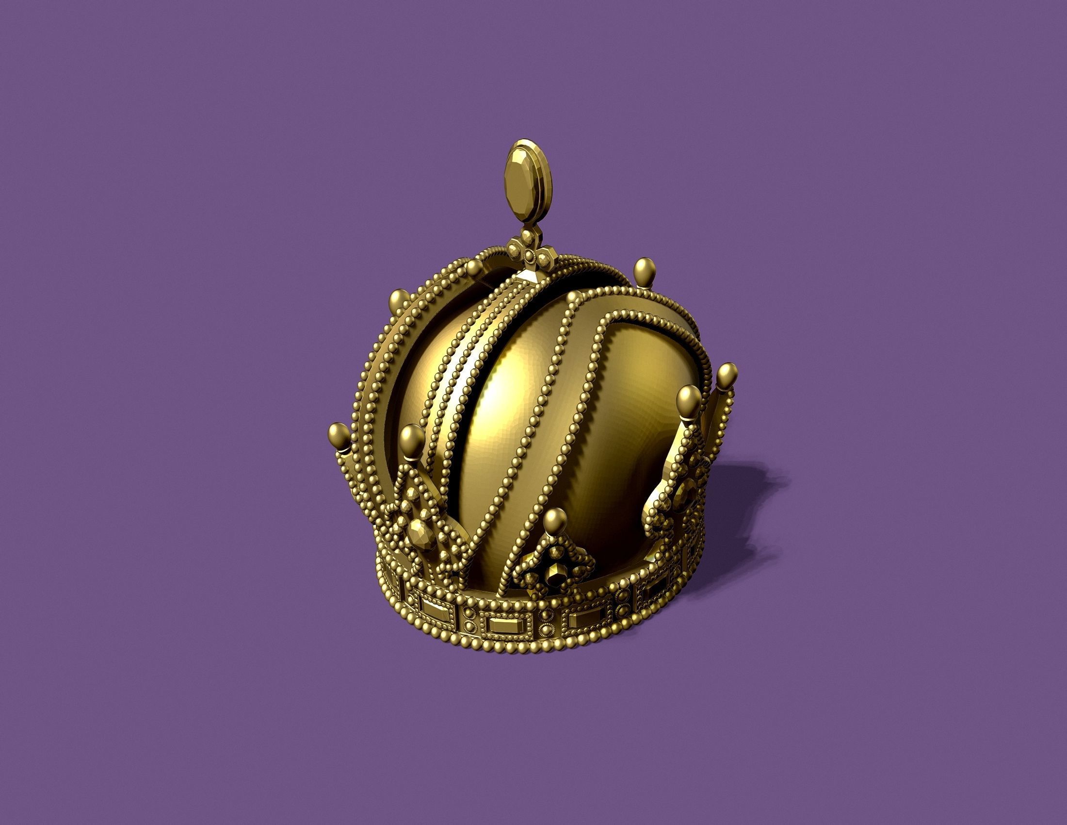 AUSTRIAN CROWN 3D print model_8