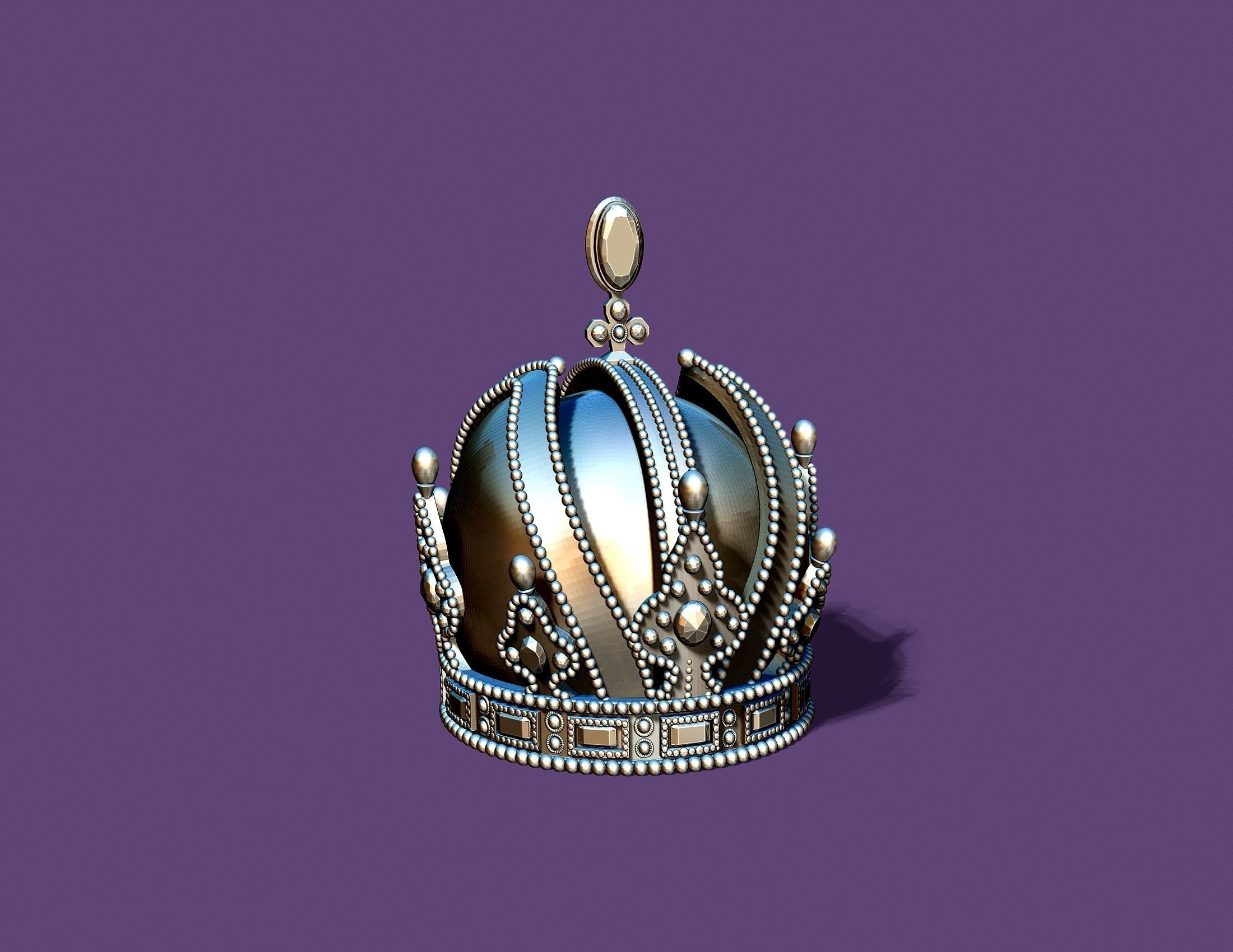 AUSTRIAN CROWN 3D print model_15