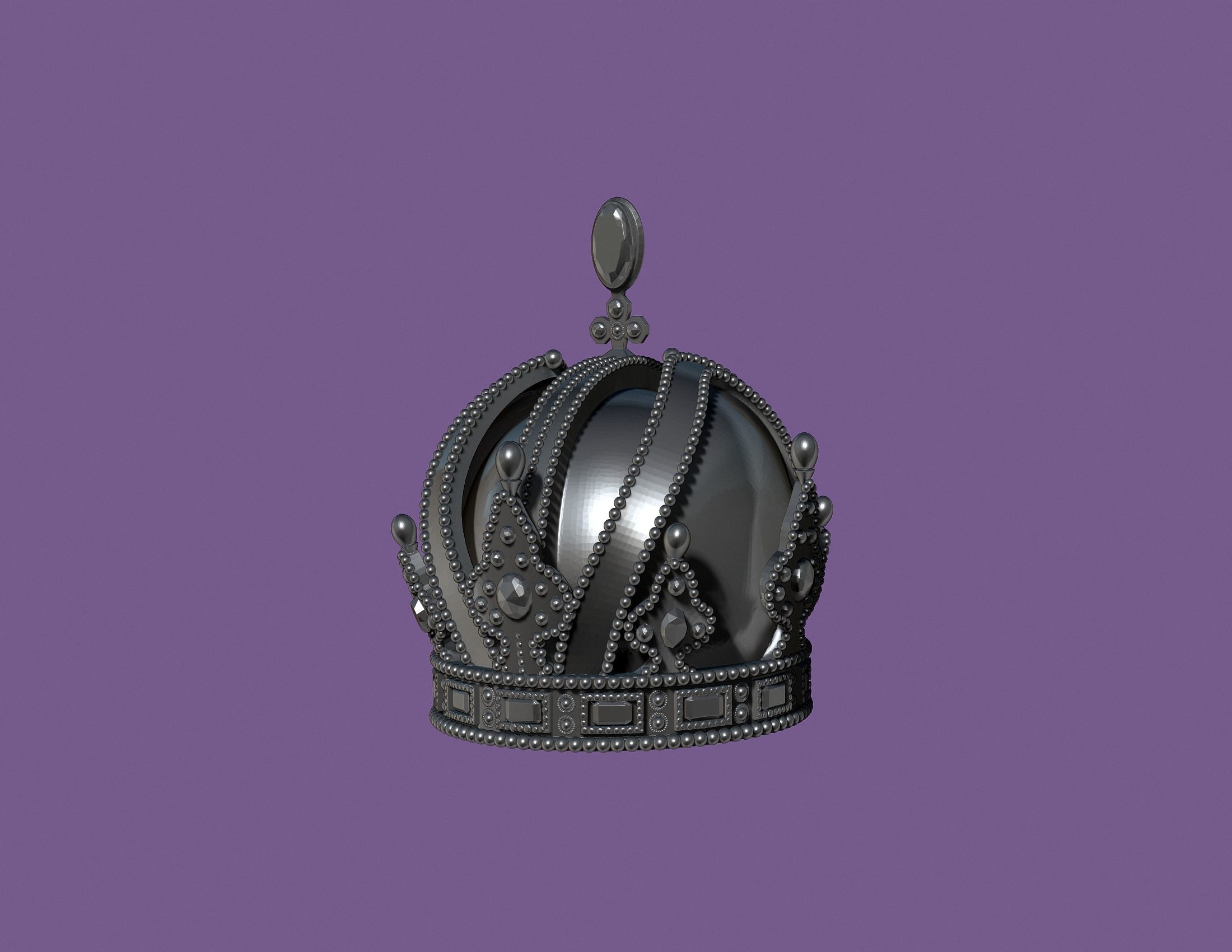 AUSTRIAN CROWN 3D print model_16
