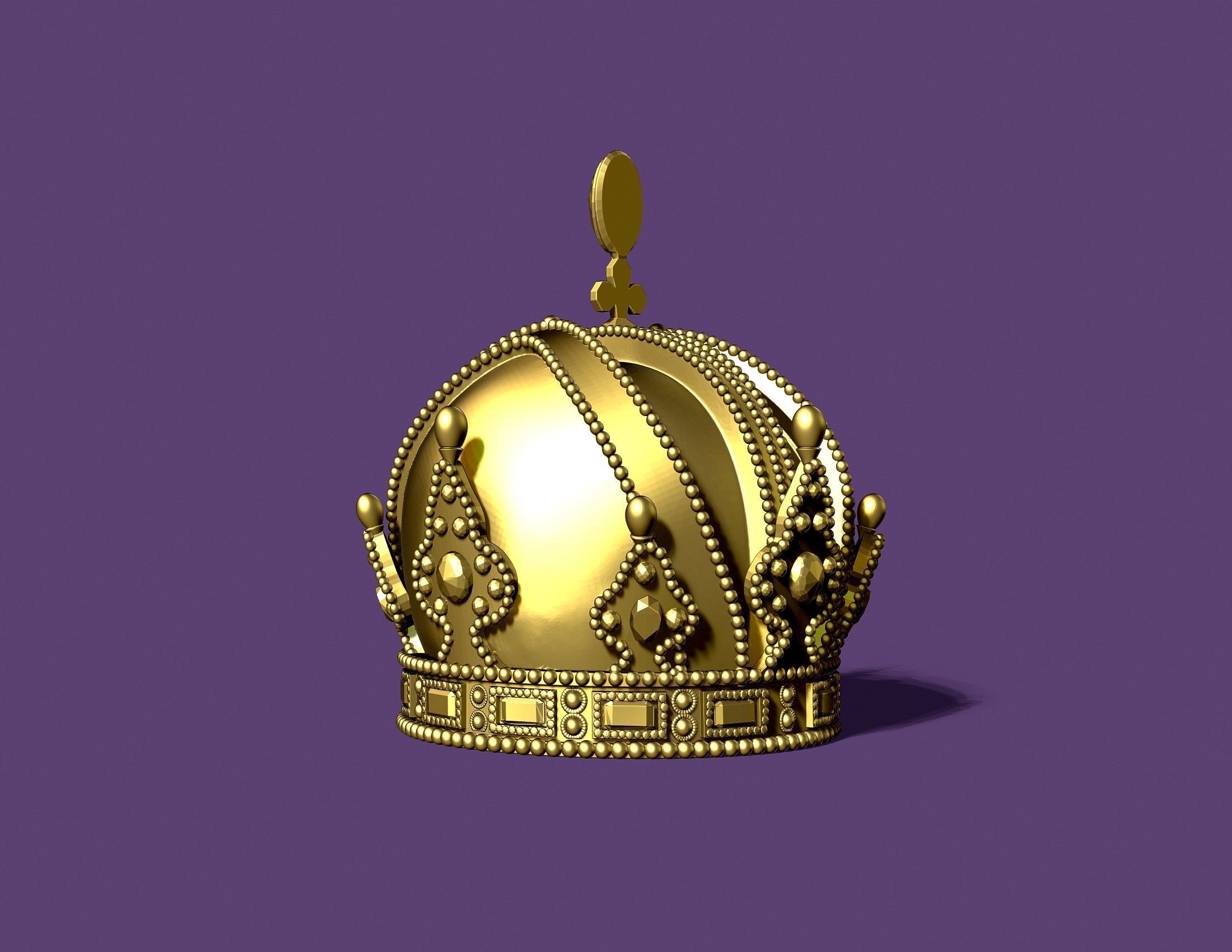 AUSTRIAN CROWN 3D print model_7