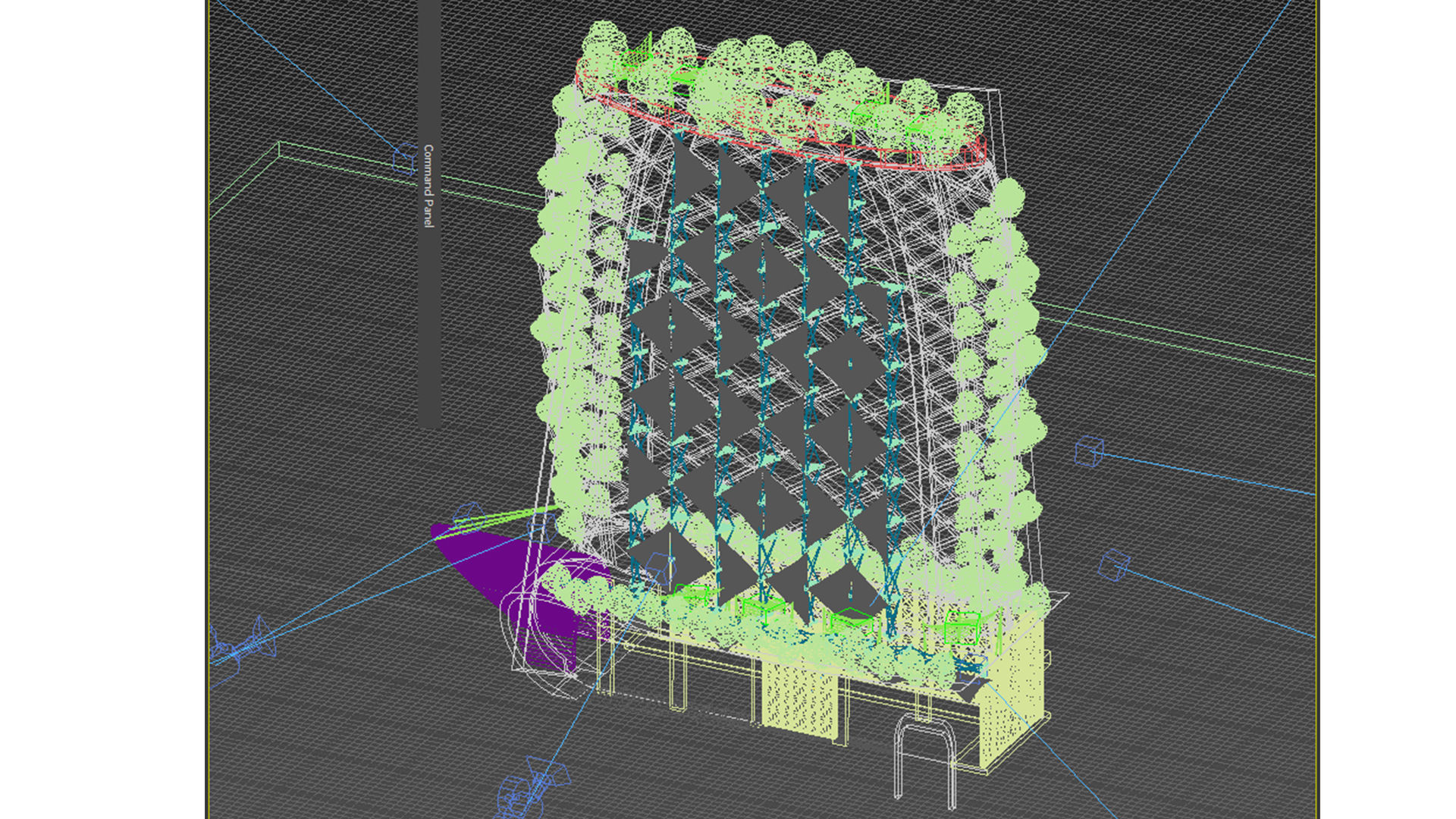 Sustainable Modern Tower 3D model_8