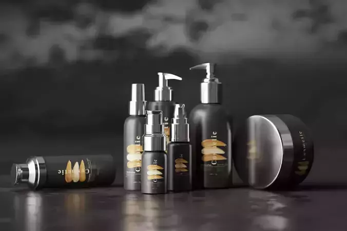 Cosmetic Bottle Collection