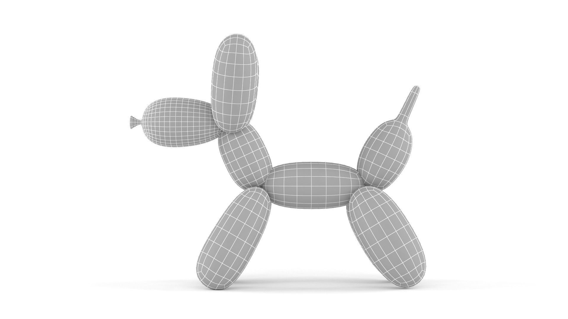 Balloon Animals Collection 3D model_12