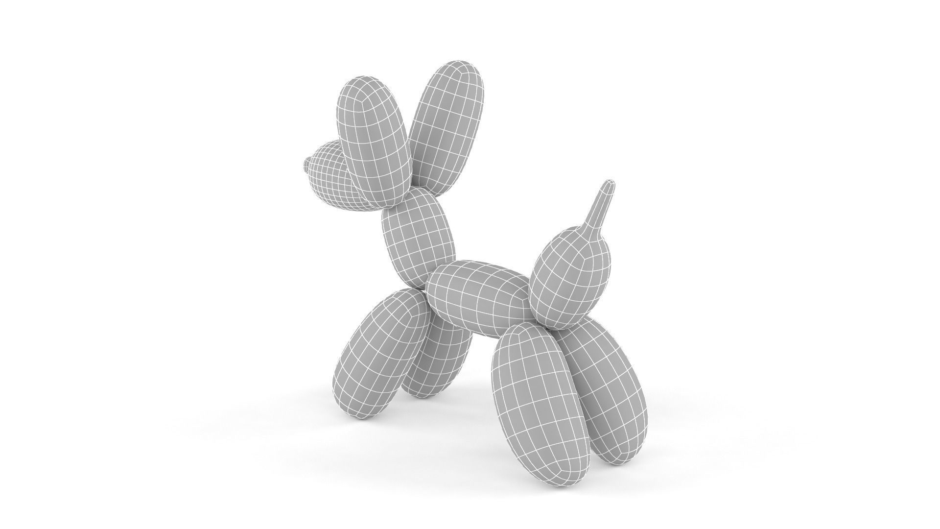 Balloon Animals Collection 3D model_13