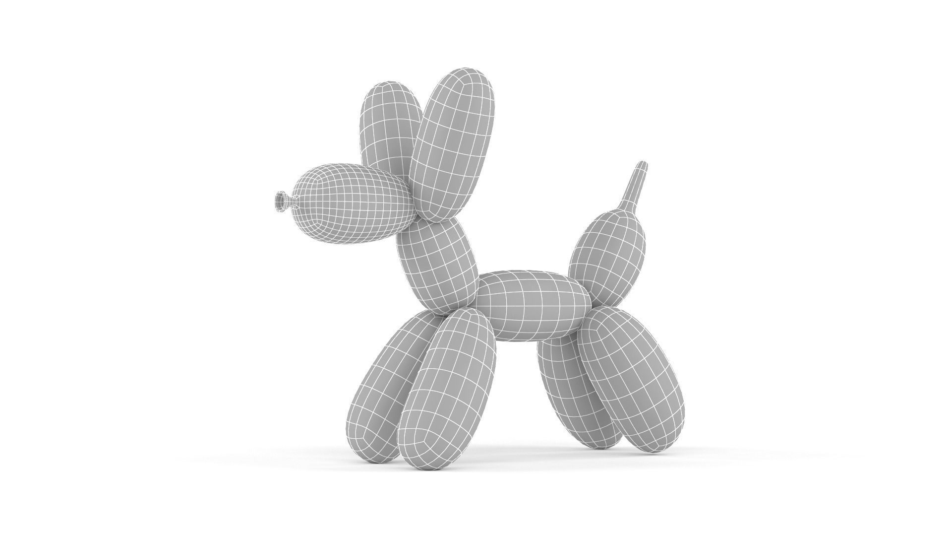 Balloon Animals Collection 3D model_11