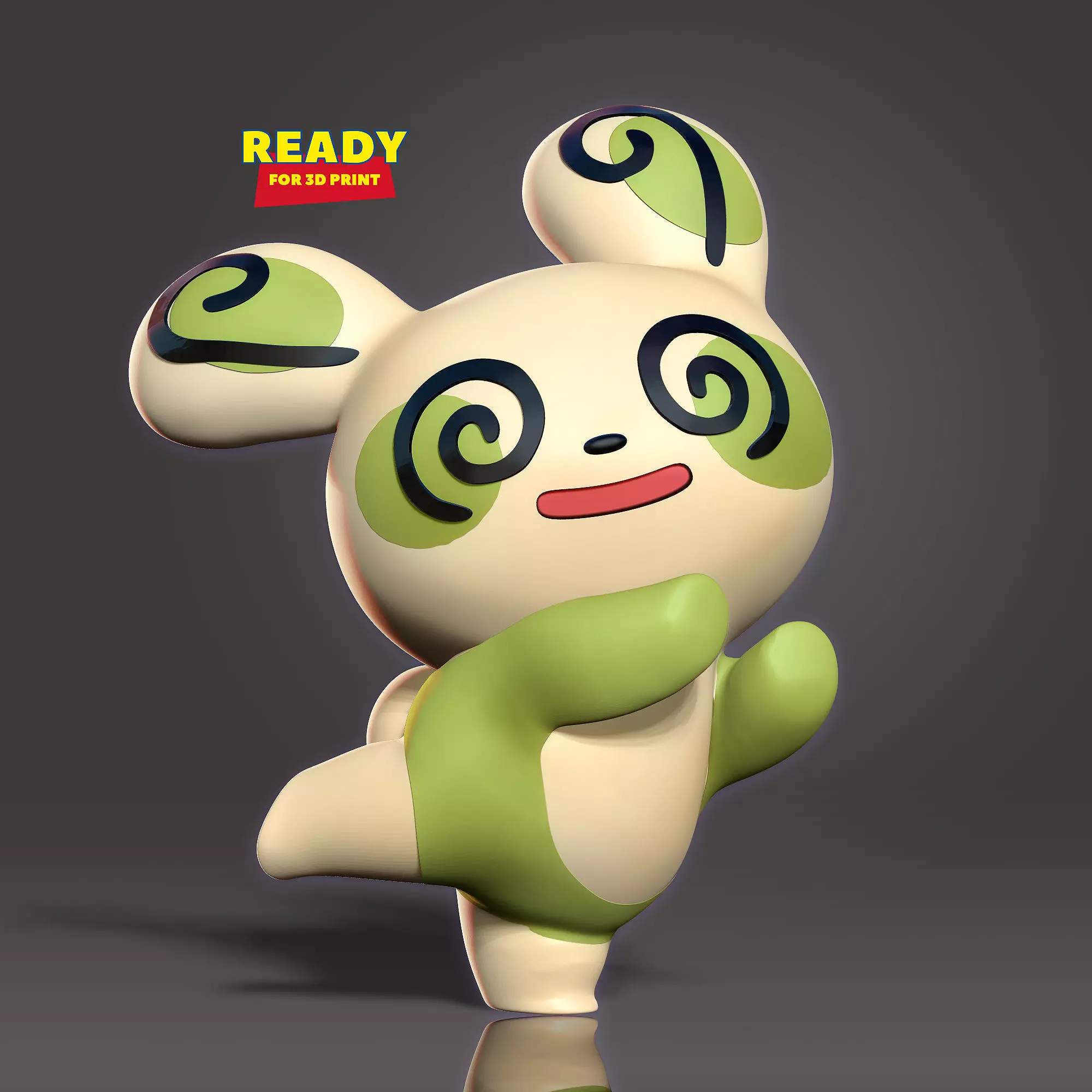 Spinda - Pokemon Fanart 3D print model_0