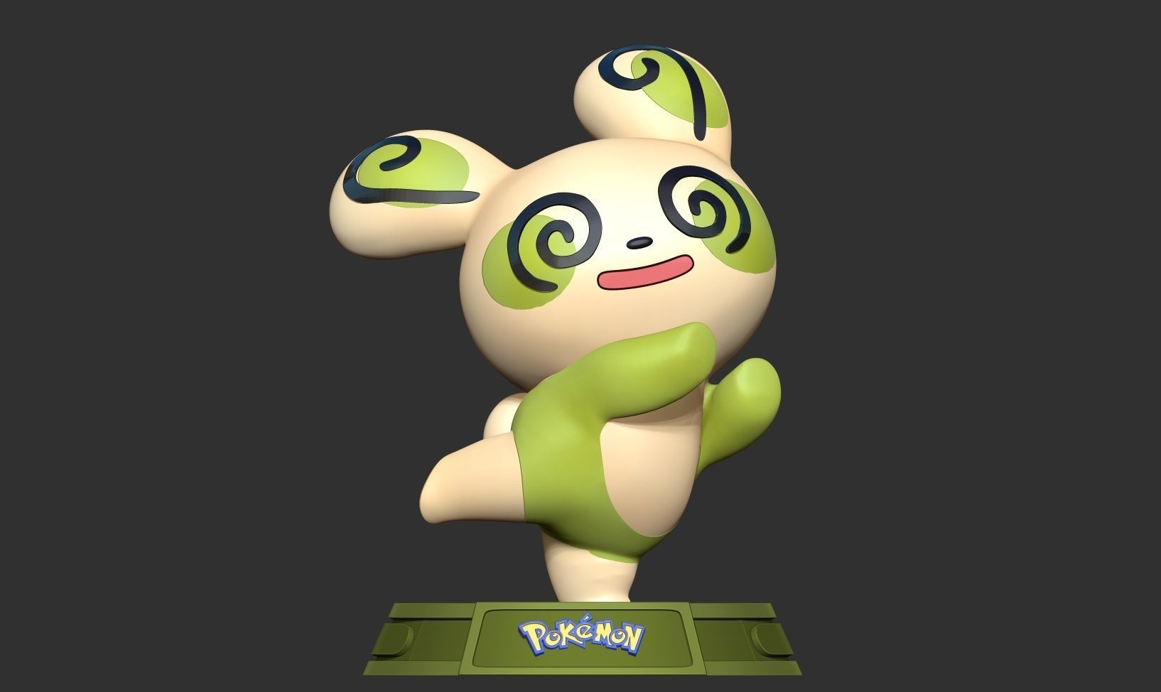 Spinda - Pokemon Fanart 3D print model_9