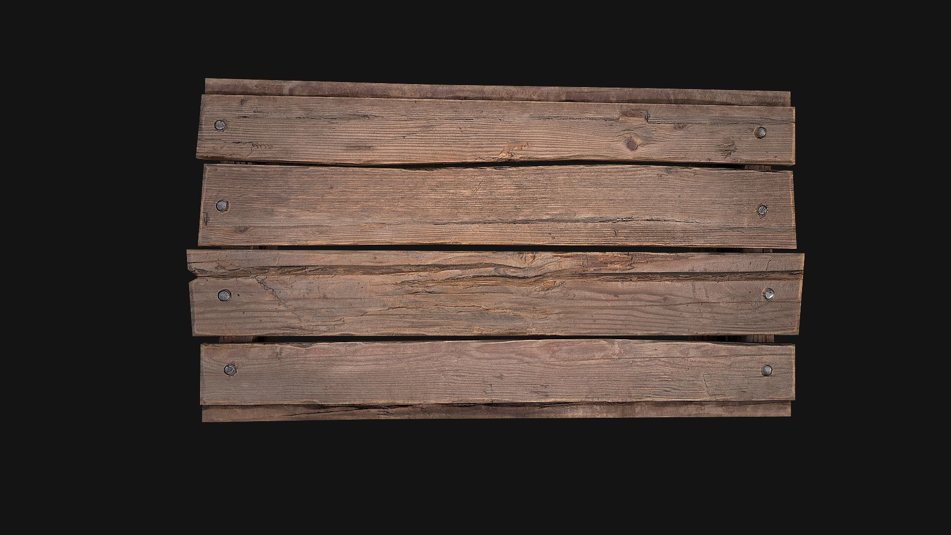 Crate Marrows Box Stand Low-poly 3D model_14