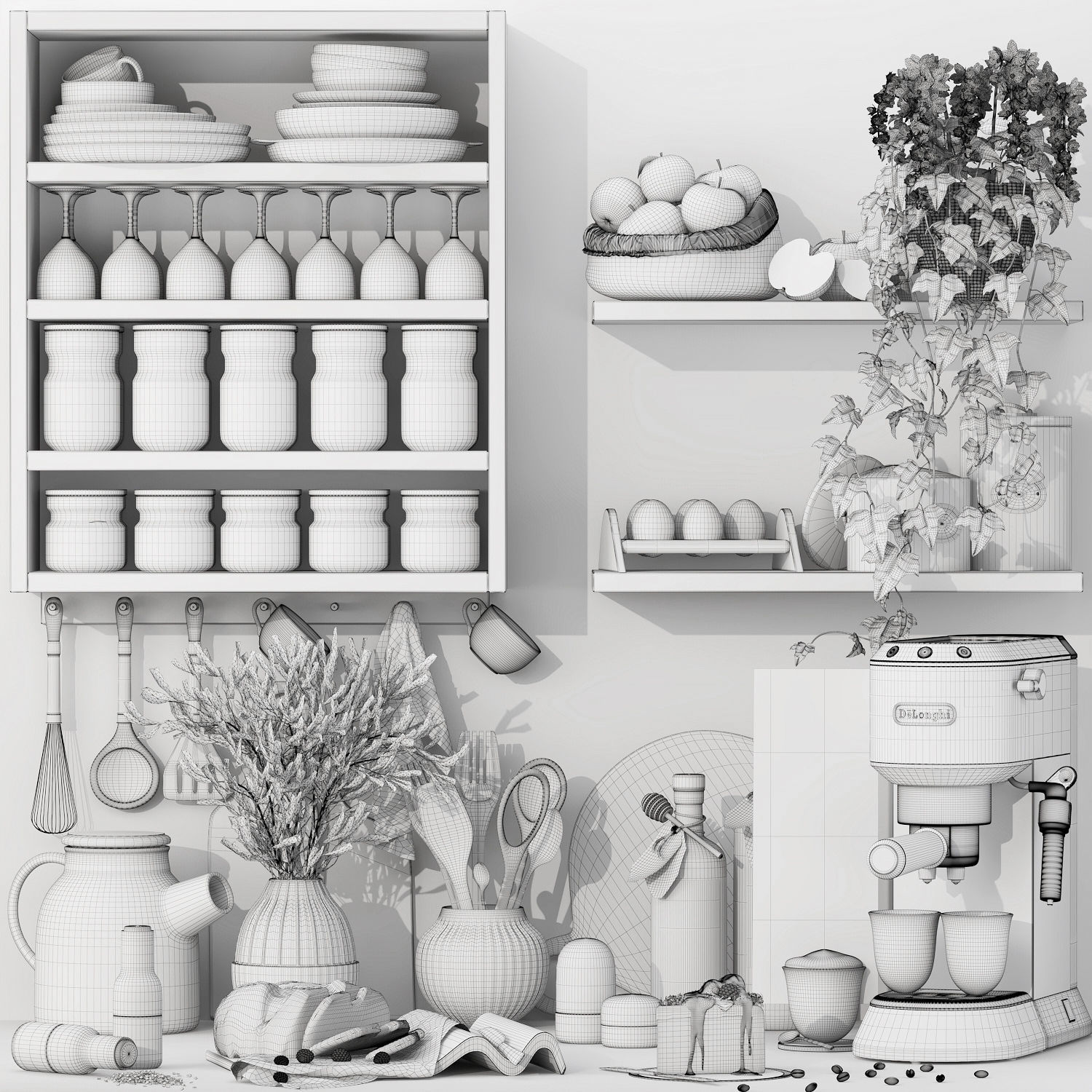 Kitchen Accessories -10 3D model_6