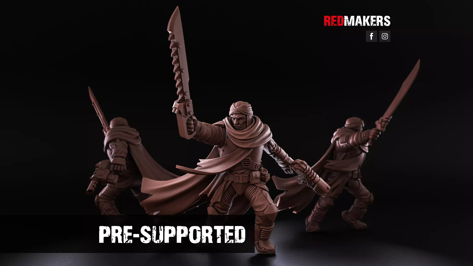 Desert Raiders - Officer of the Imperial Force 3D print model_0