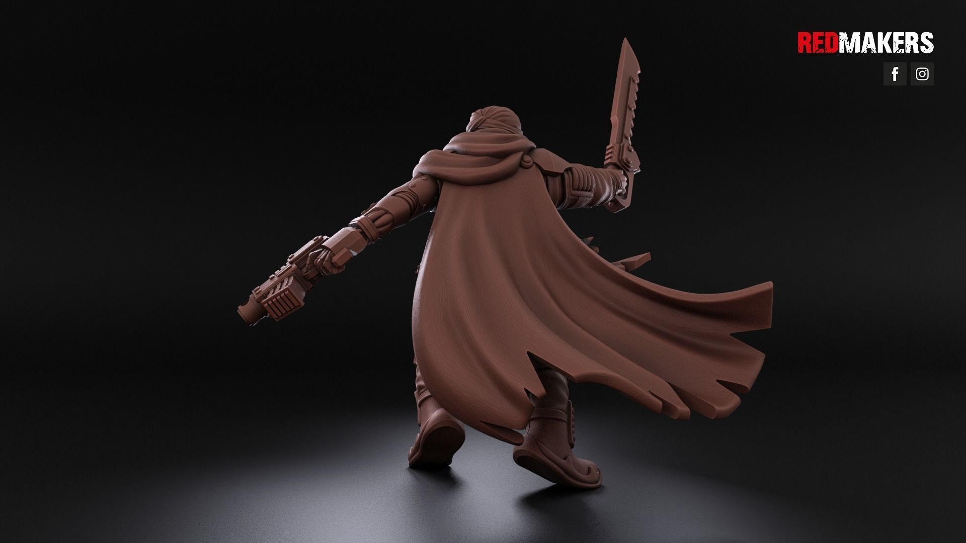 Desert Raiders - Officer of the Imperial Force 3D print model_5