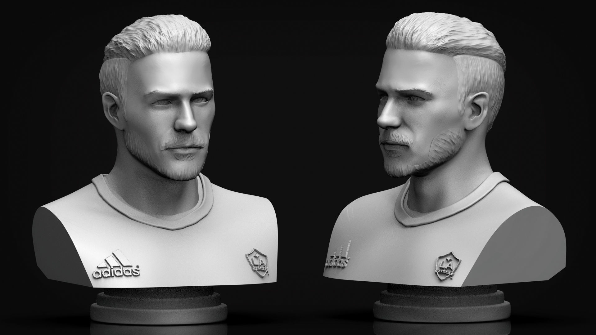 David Beckham 3D Printable Bust 3D Model 3D Printable CGTrader David Beckham 3D Printable Bust 3D Model 3D Printable CGTrader