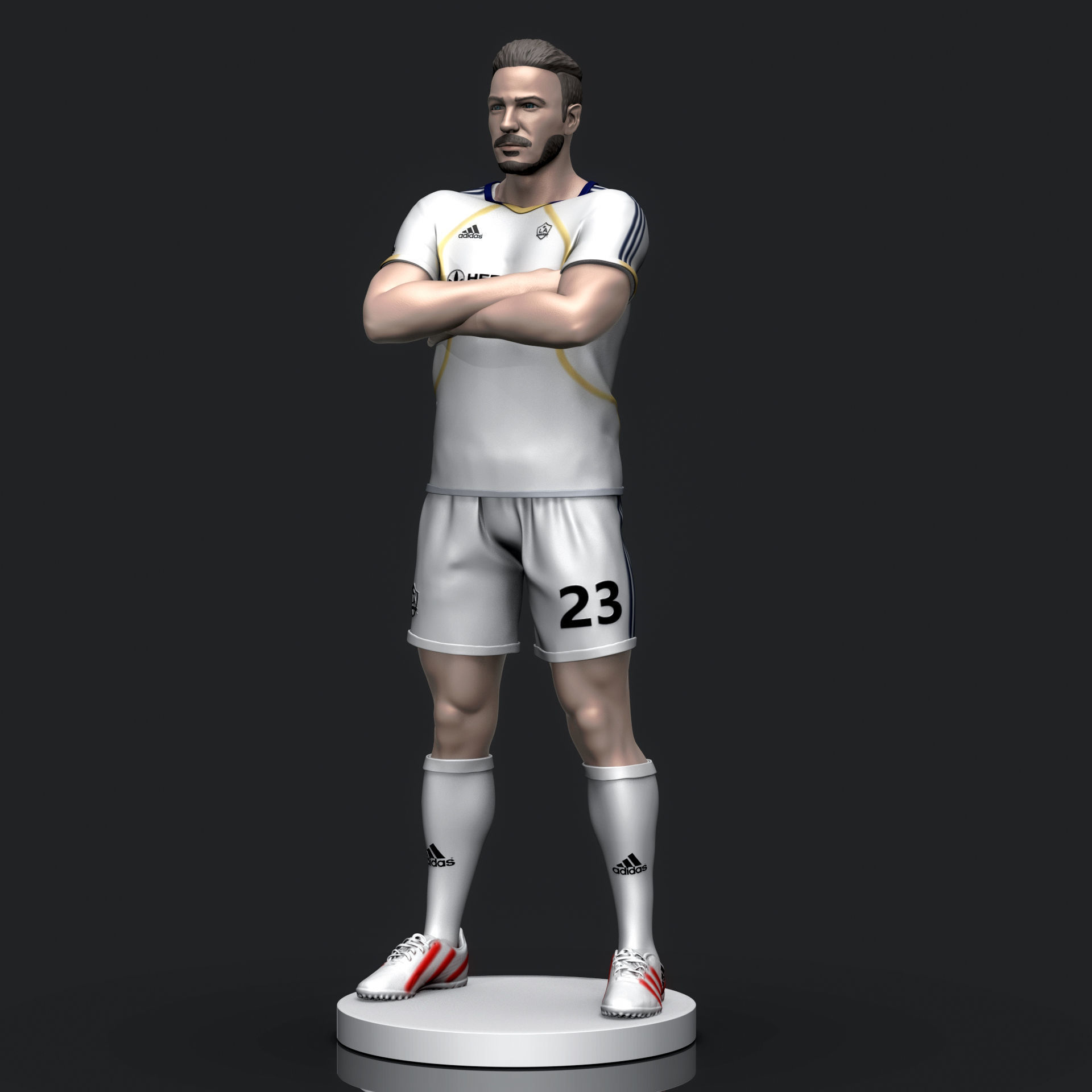 David Beckham 3D Printable 2 3D print model_5