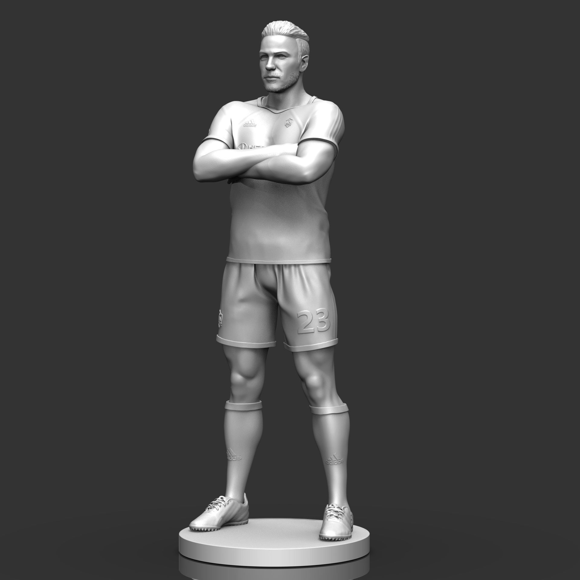  David Beckham 3D Printable 2 3D print model_13