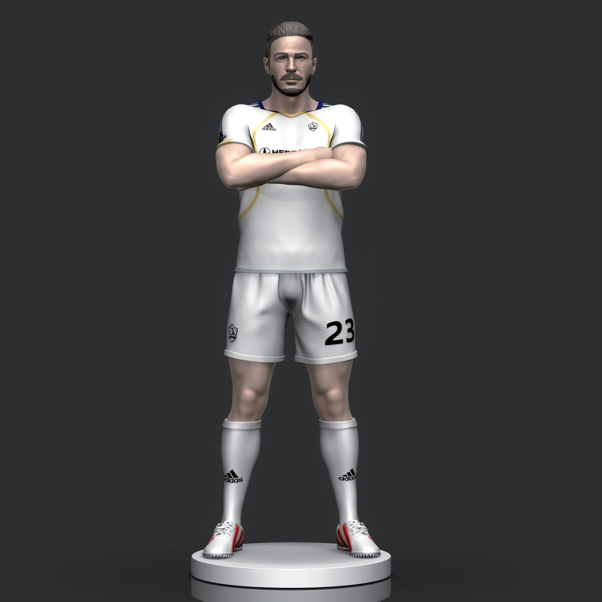  David Beckham 3D Printable 2 3D print model_4