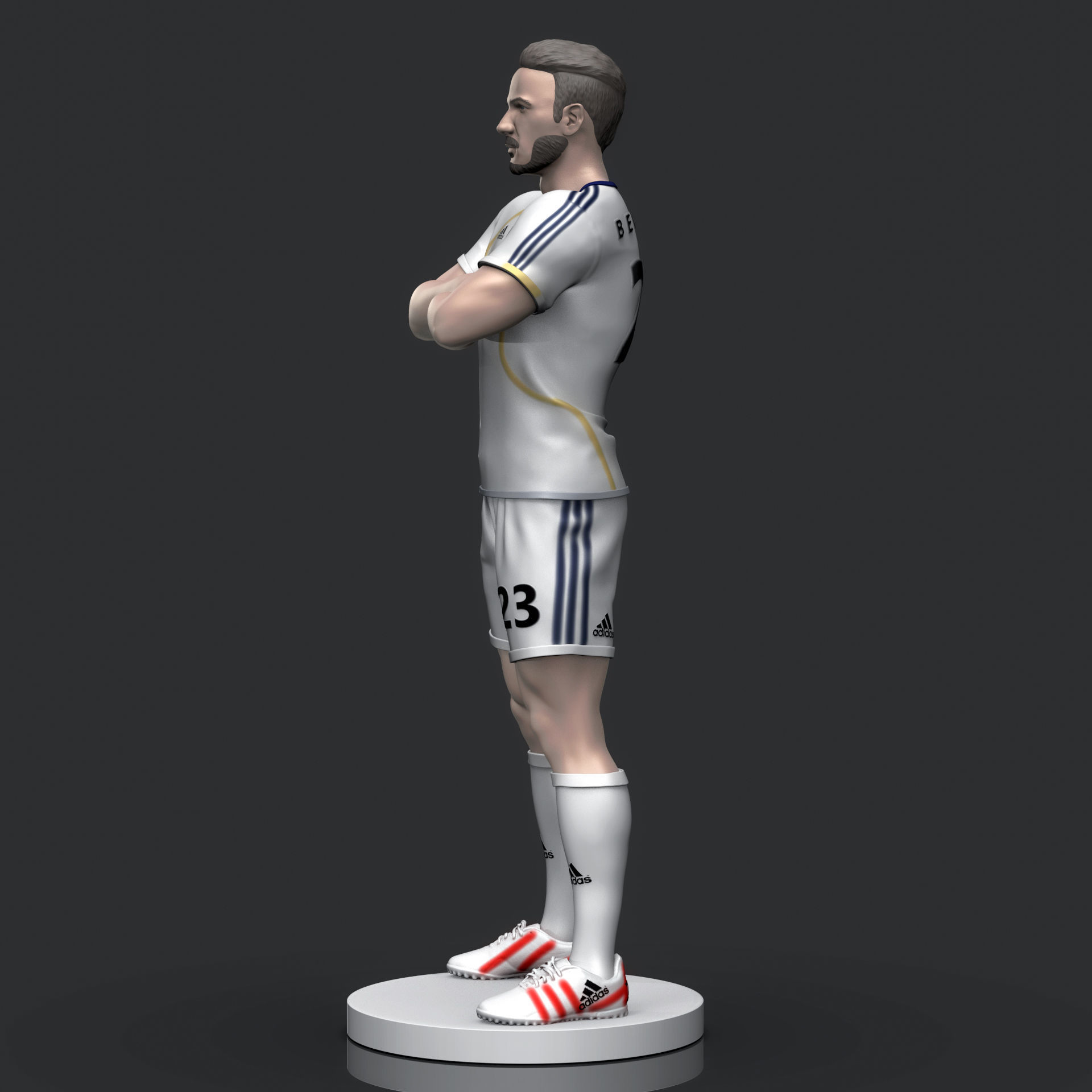  David Beckham 3D Printable 2 3D print model_6