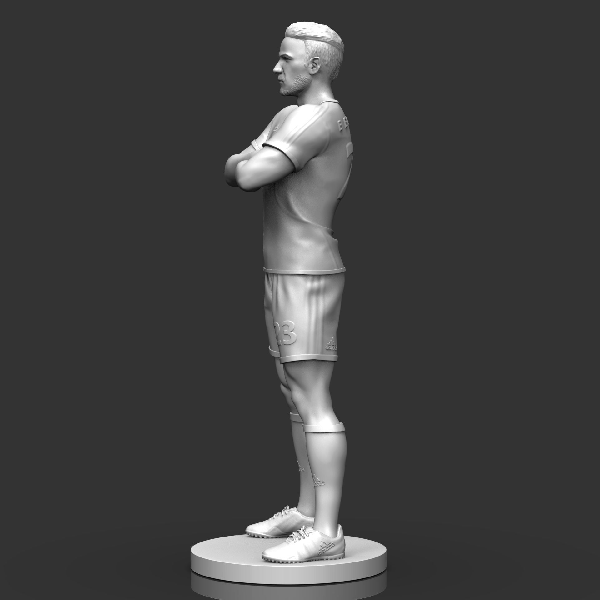  David Beckham 3D Printable 2 3D print model_14