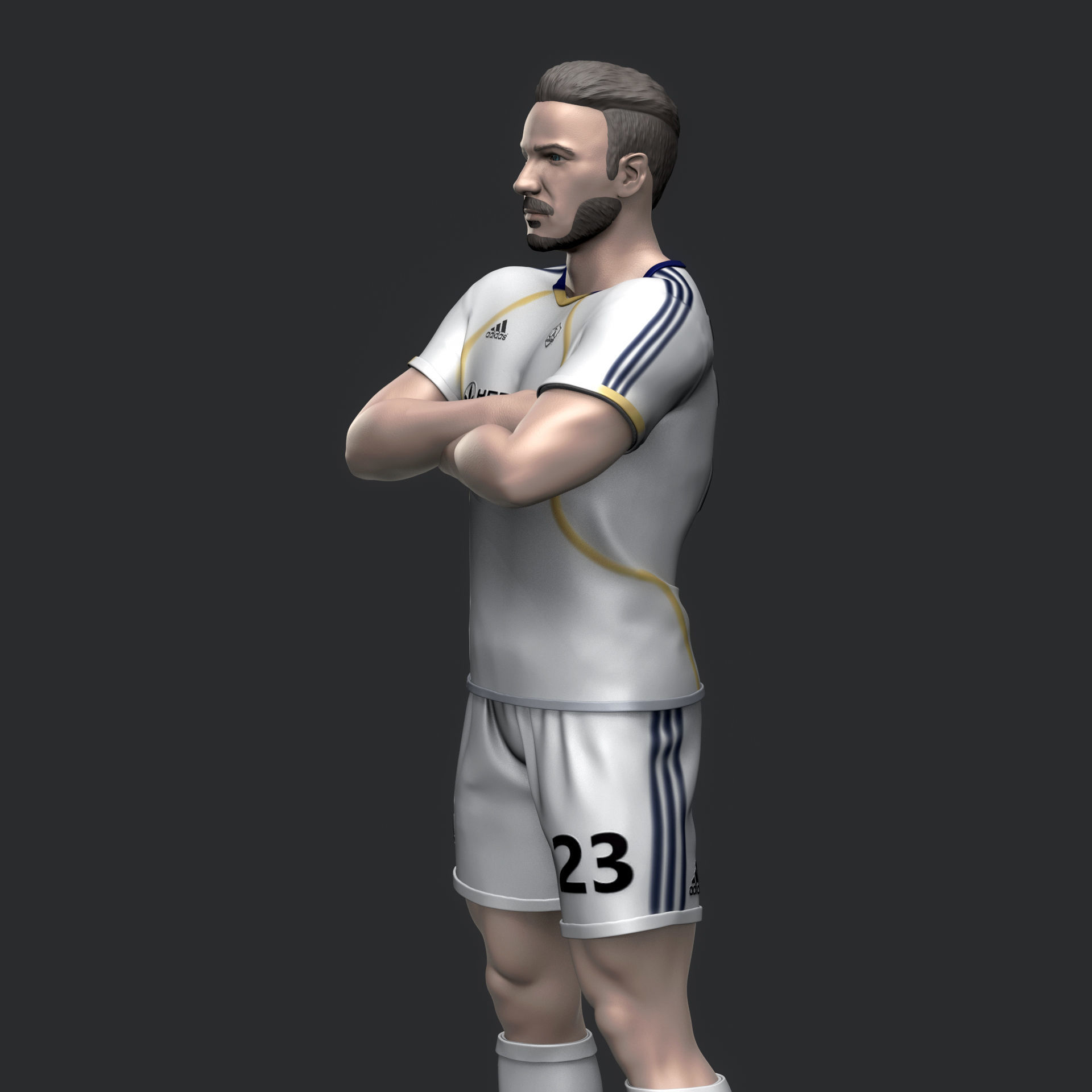  David Beckham 3D Printable 2 3D print model_11