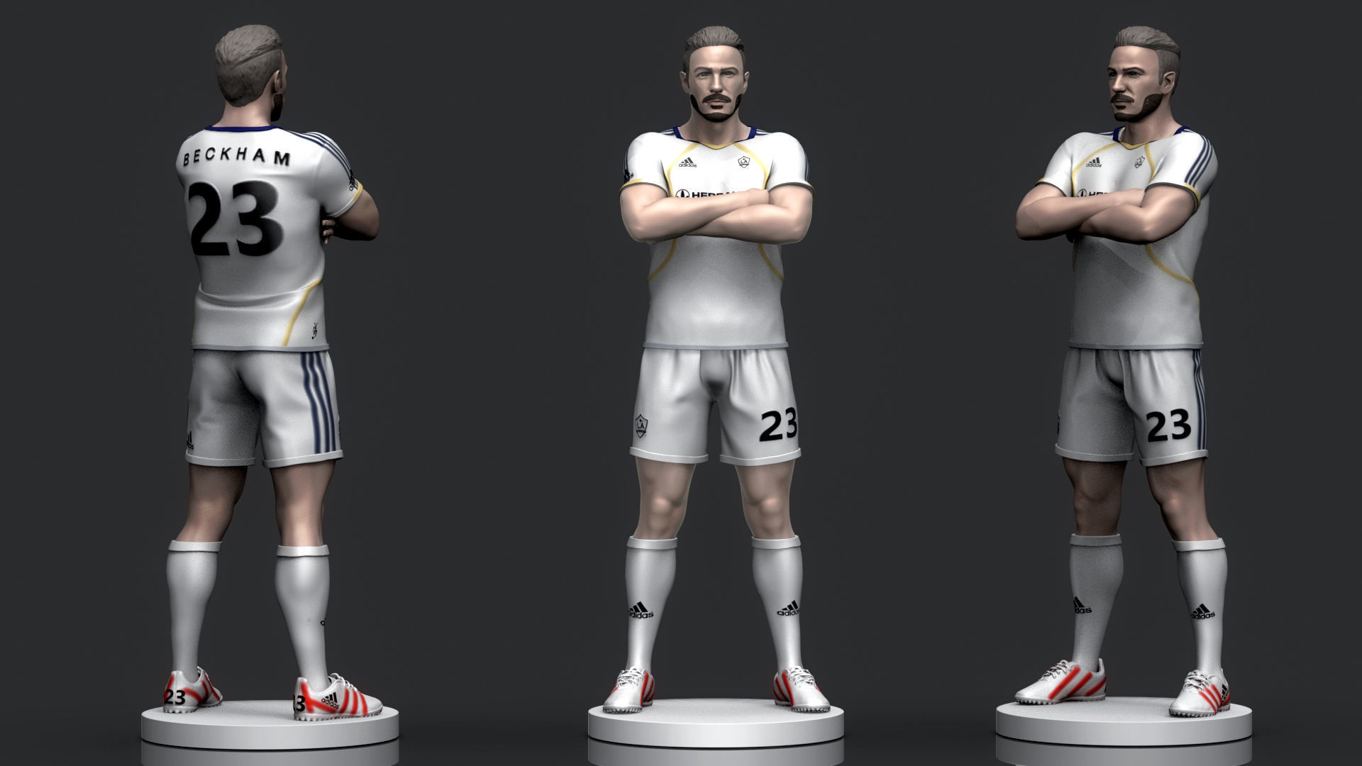  David Beckham 3D Printable 2 3D print model_1