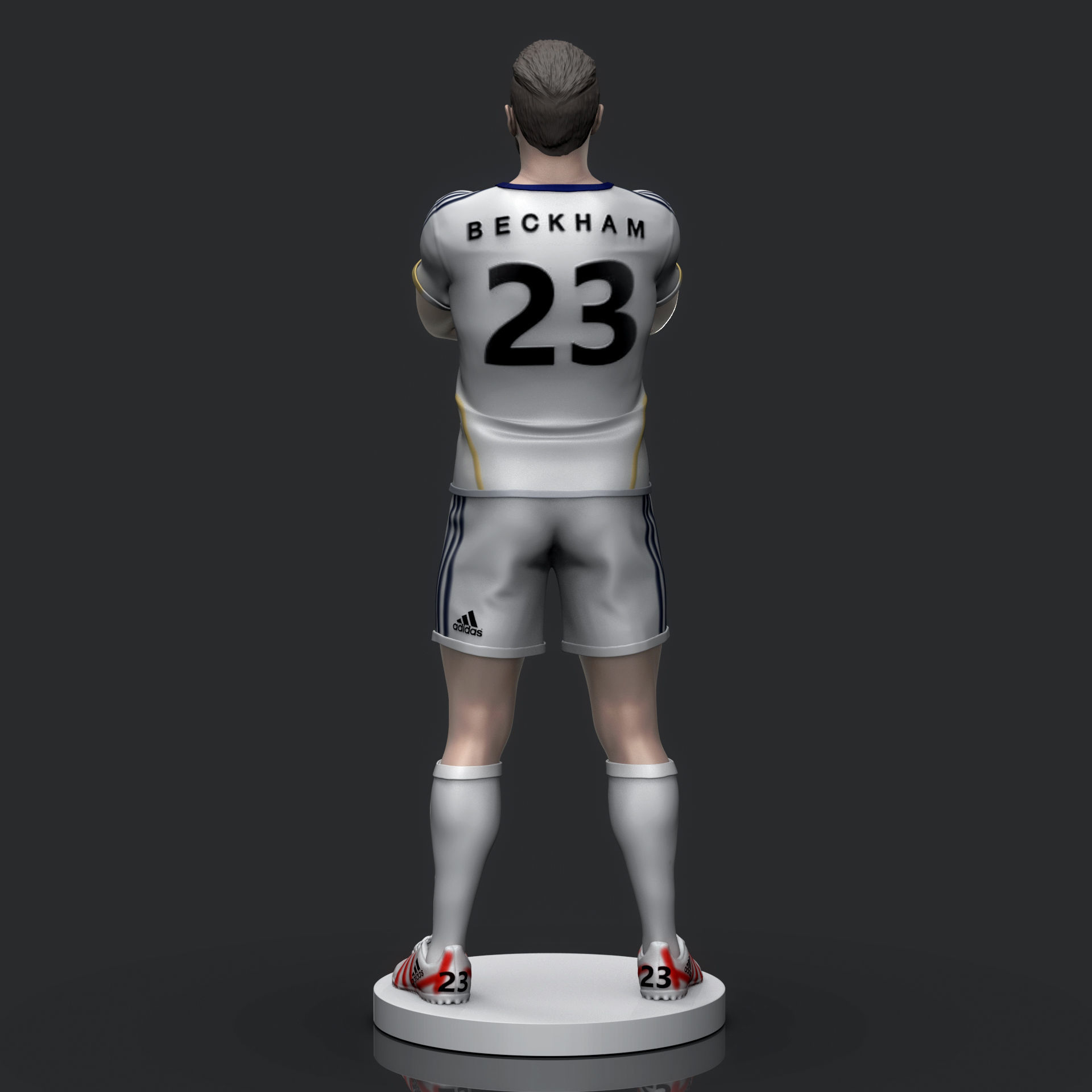  David Beckham 3D Printable 2 3D print model_7