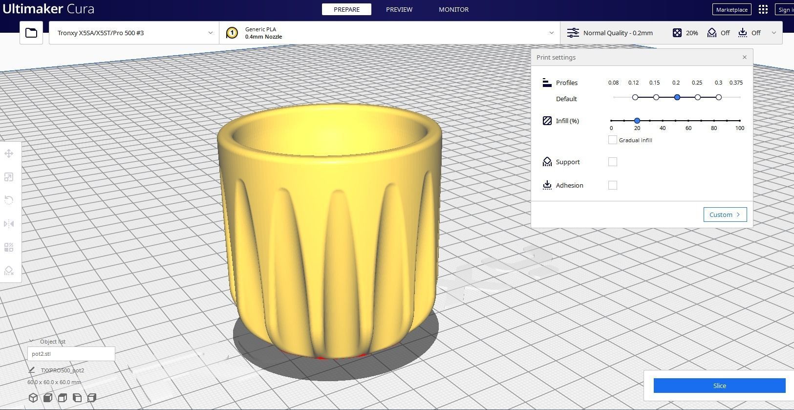 Garden Pot M1 Free 3D print model_10