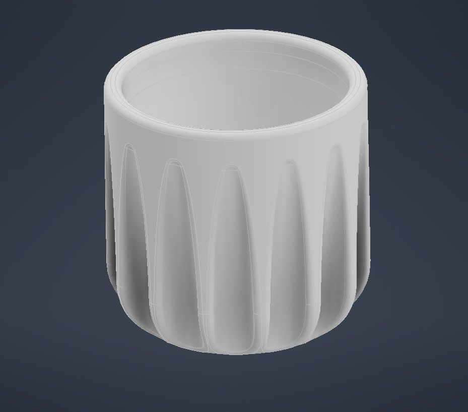 Garden Pot M1 Free 3D print model_9