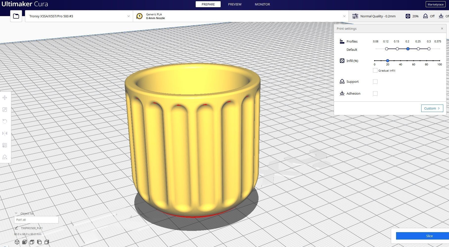 Garden Pot M1 Free 3D print model_8