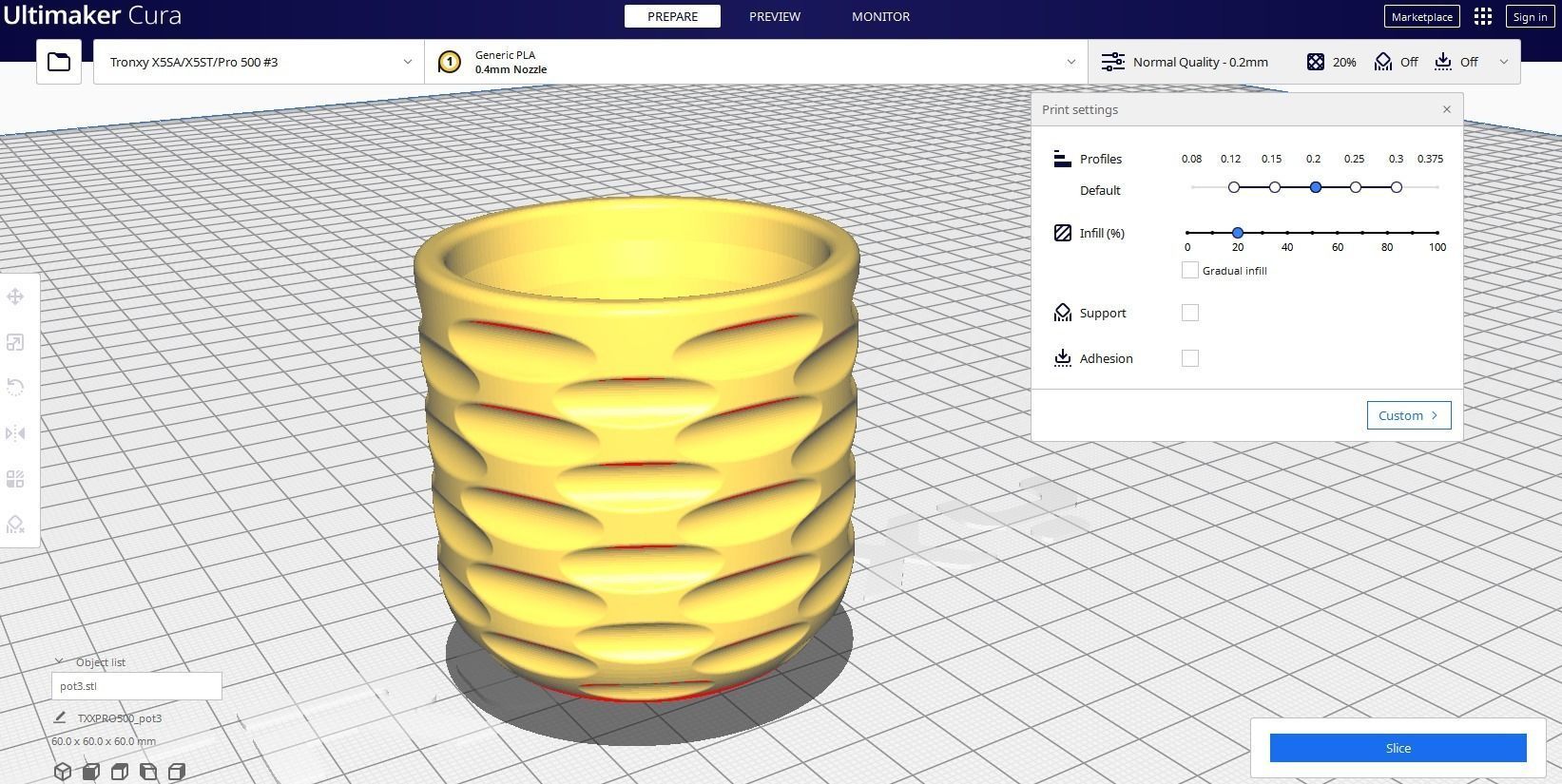 Garden Pot M1 Free 3D print model_6