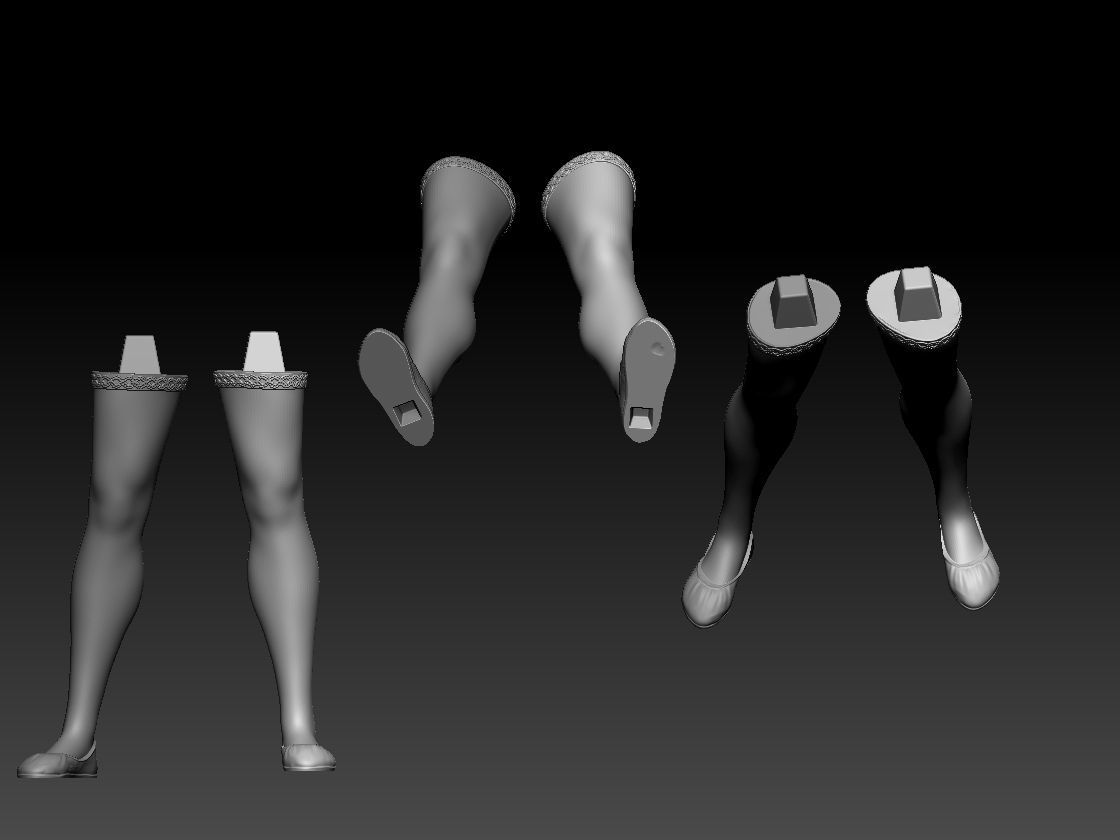 LADY CAPTAIN 3D print model_6